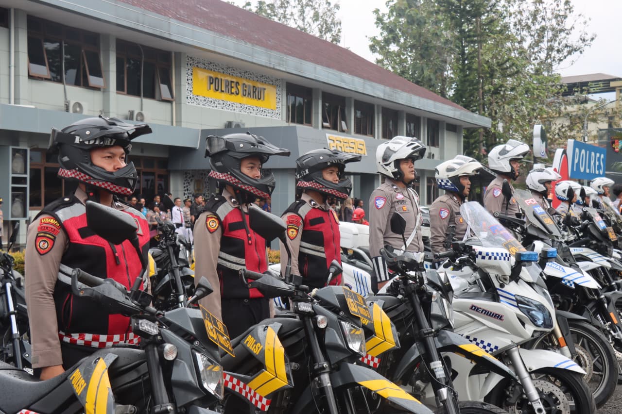 Operasi Lilin Lodaya 2025, Polres Garut Libatkan 1.580 Personel Gabungan 